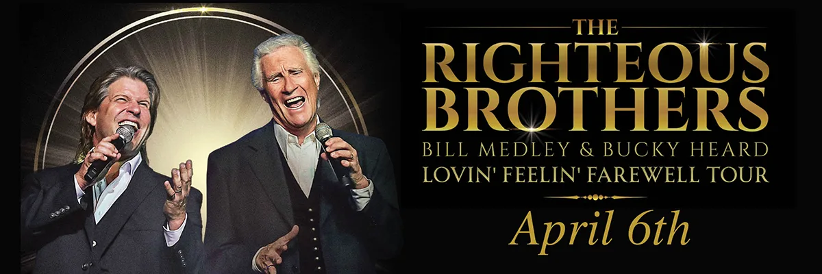 The Righteous Brothers Lovin' Feelin' Farewell Tour - April 6, 2024 - Shipshewana, IN