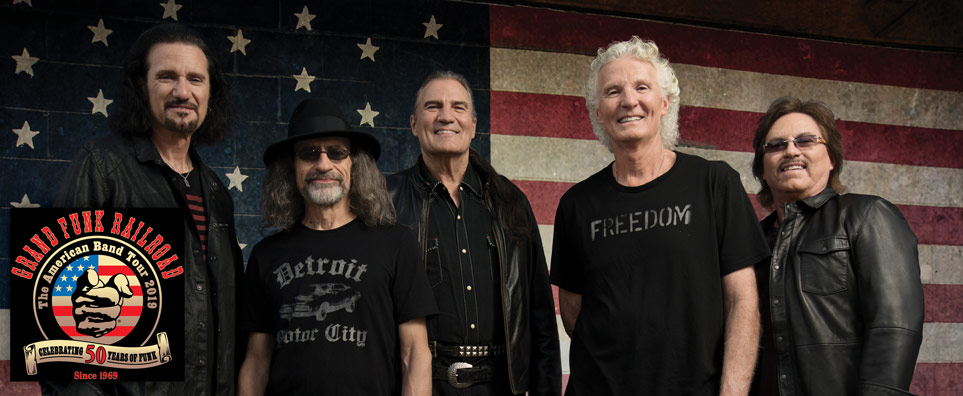 Photo of Grand Funk Railroad for the Shipshewana Event