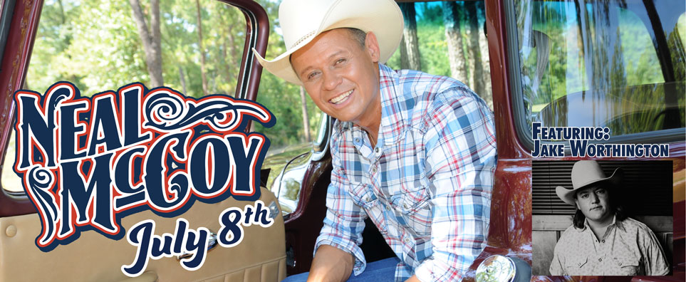 Photo of Neal McCoy for the Shipshewana Event
