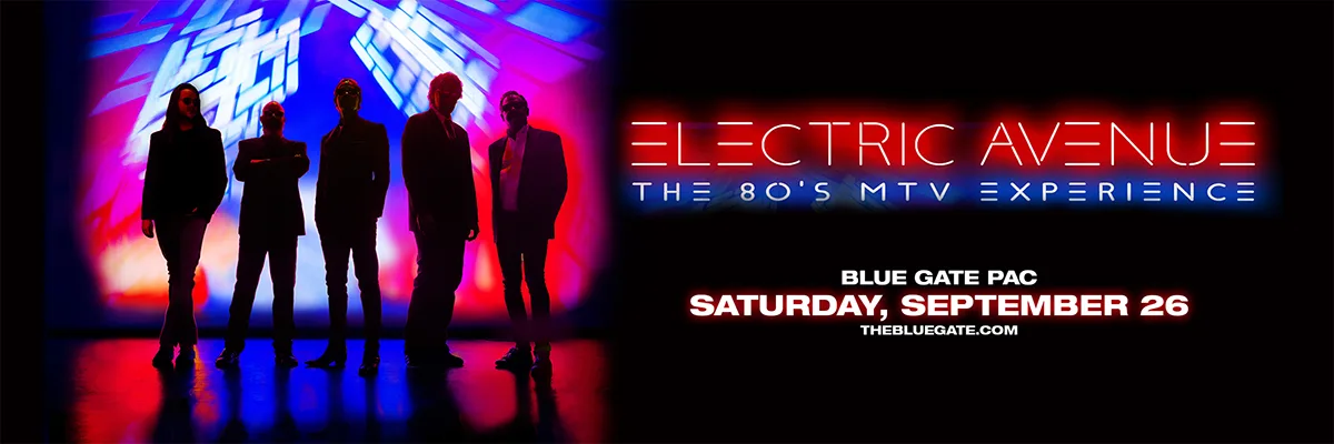 Electric Avenue - The 80's MTV Experience - September 26, 2026 - Shipshewana, IN